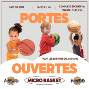 Lire la suite à propos de l’article Portes Ouvertes – Micro Basket